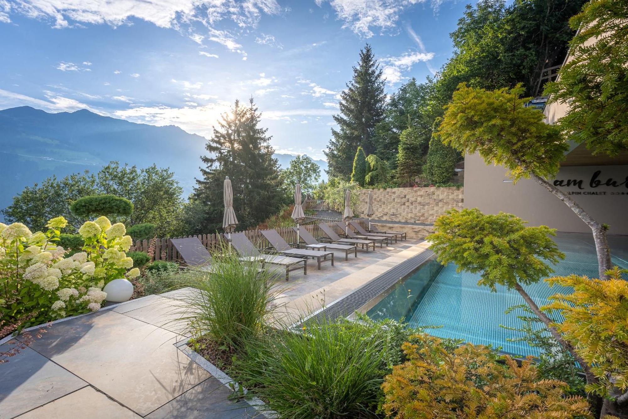 Alpin Chalet Am Burgsee Ladis Exterior foto